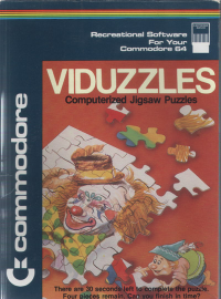 Viduzzles Commodore 64 US box art